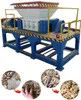 Used Car Bumper Shredder Double Shaft Car Tire Shredder Machine