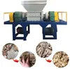 Waste Glass Bottle Biaxial Crusher Shredder Recycling Machine