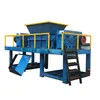 Agricultural Waste Recycling Crushing Shredder Double Shaft Tree Branches Corn Tobacco Shredding Machine