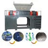 Agricultural Waste Recycling Crushing Shredder Double Shaft Tree Branches Corn Tobacco Shredding Machine