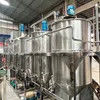 Crude Edible Plant Palm Copra Oil Refining Deodorization Machine
