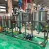 Small Scale Edible Oil Refining Machine Crude Oil Refinery Machine